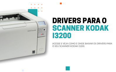 DRIVERS PARA O SCANNER KODAK i3200