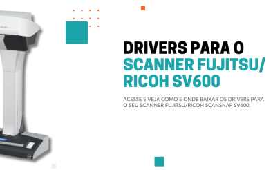 Onde fazer o download dos drivers do Scanner ScanSnap SV600