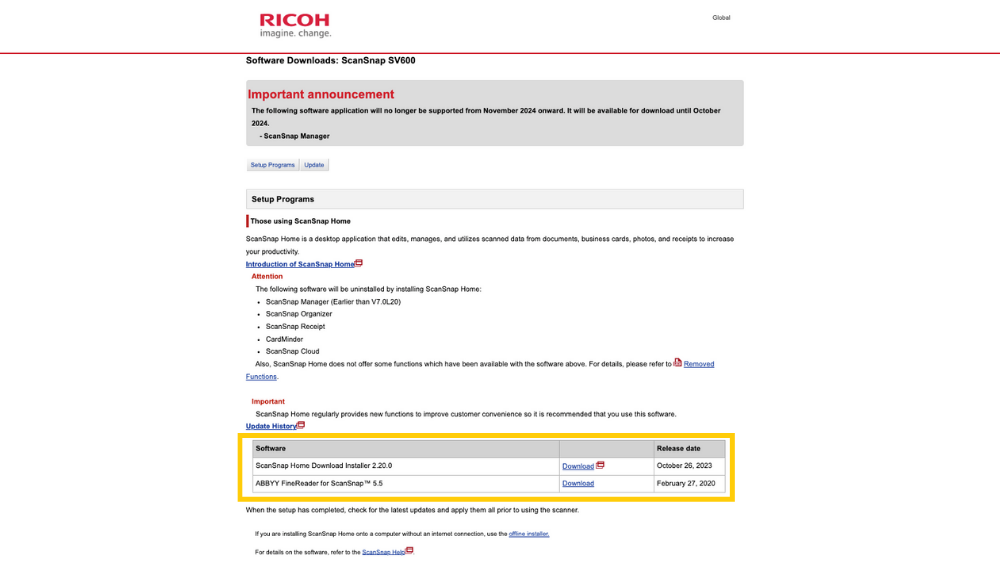 download drivers scanner fujitsu ricoh download software e driver