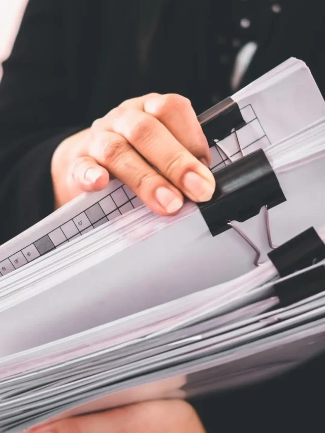 Dicas ao preparar documentos para digitalização no scanner!