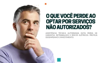O que você perde ao optar por serviços não autorizados?